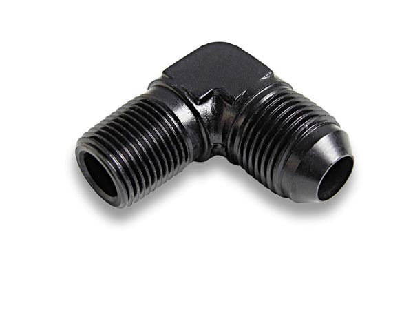 #10 Male to 1/2in NPT 90 Deg Ano-Tuff Adapter Supply