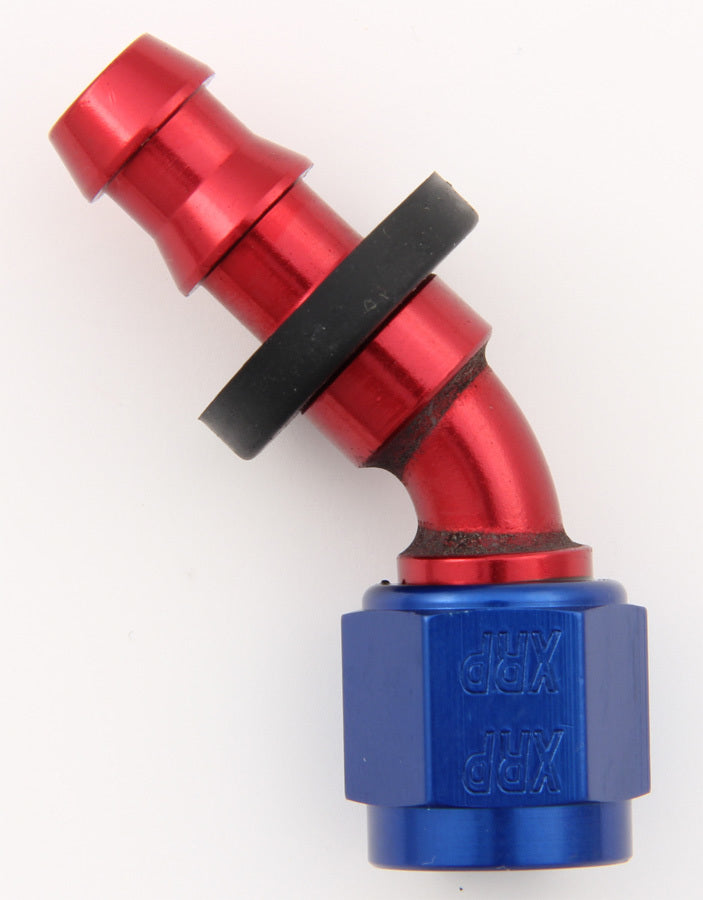 #12 45 Deg Push-On Hose End on Sale