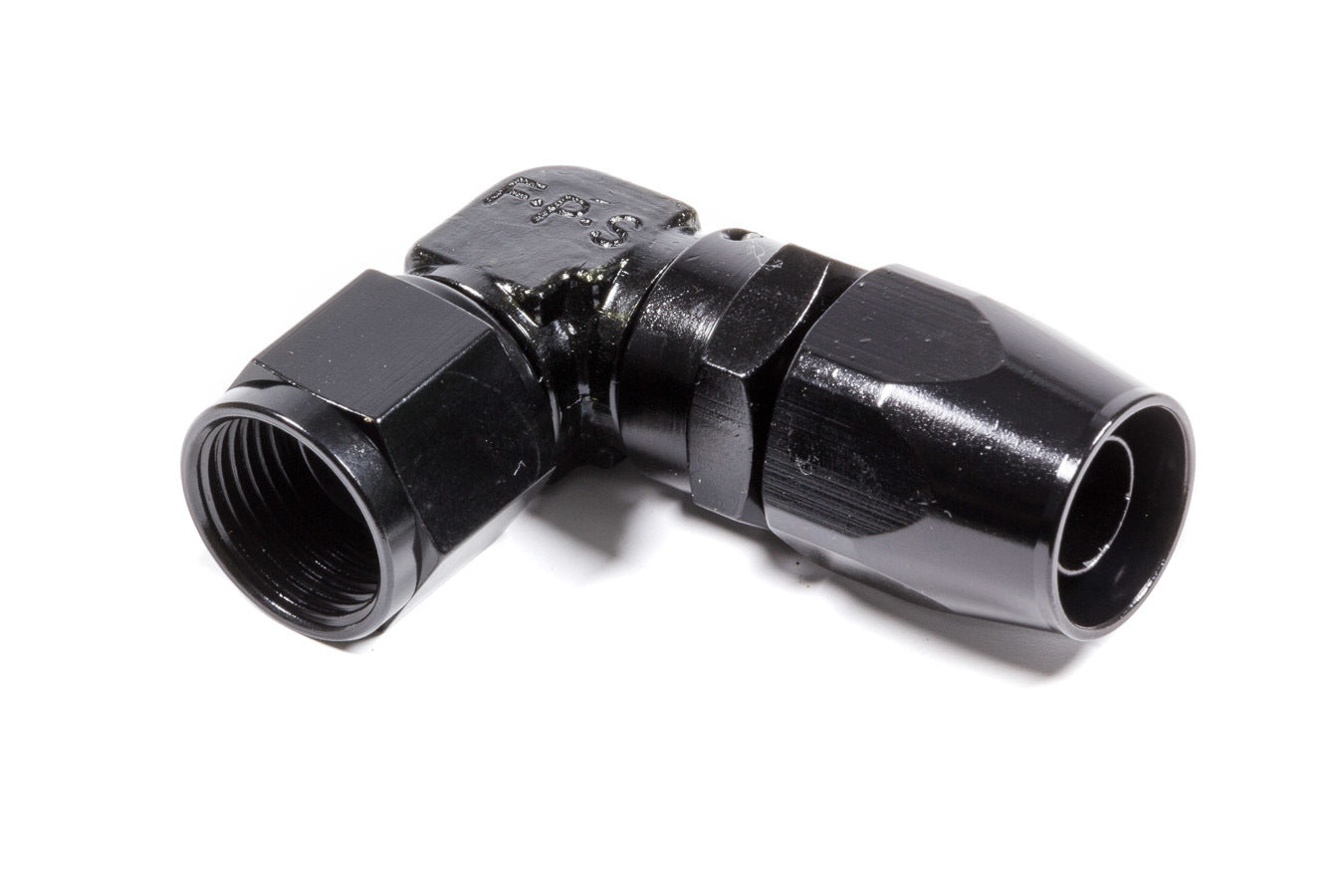 #10 x 90 Low Profile Forged Hose End Black Online now