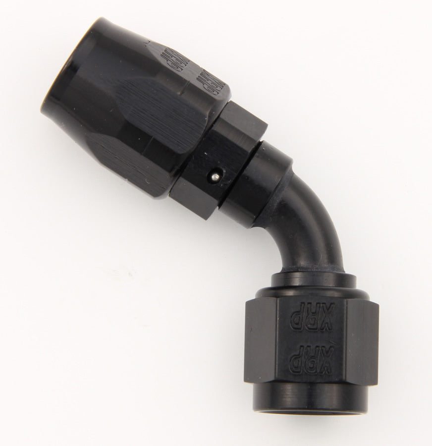#8 60 Deg Dbl Swivel Hose End Black on Sale
