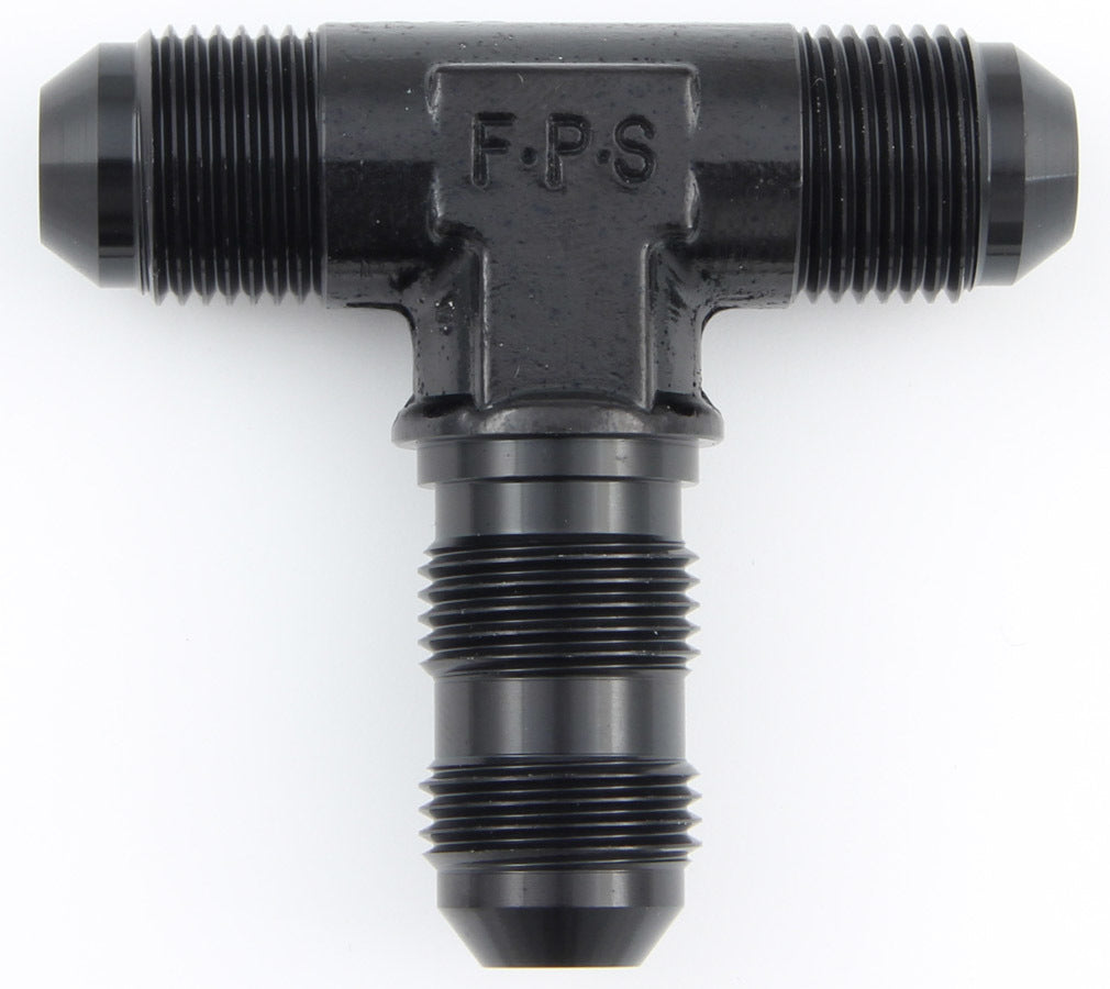 #3 Bulkhead Tee Fitting Black on Sale