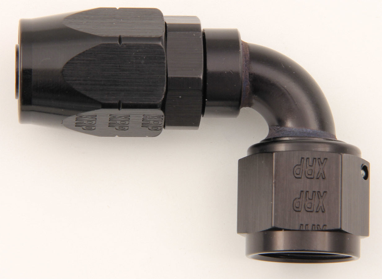 #6 90 Deg Double Swivel Hose End Black Sale
