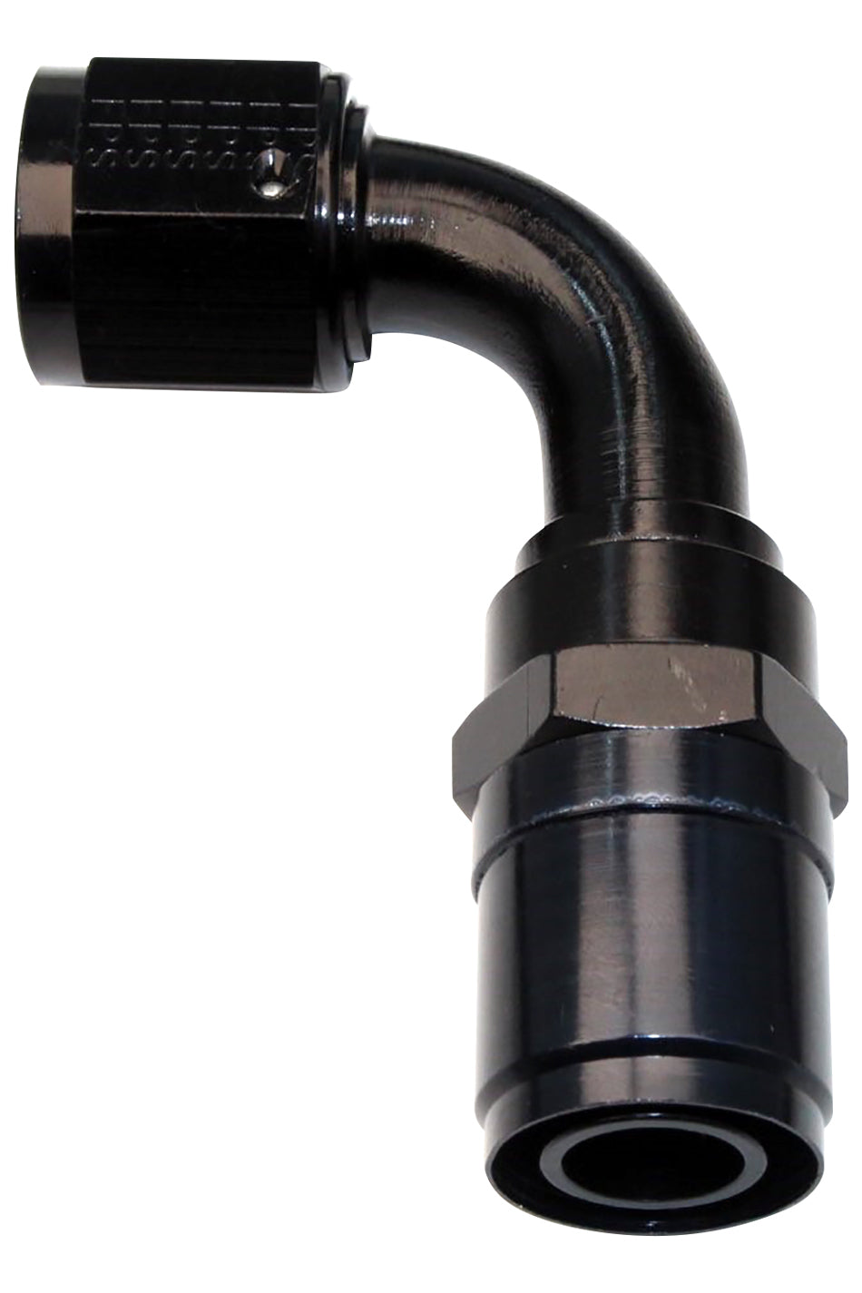 #4 Race-Rite Crimp-On Hose End 90-Degree Sale