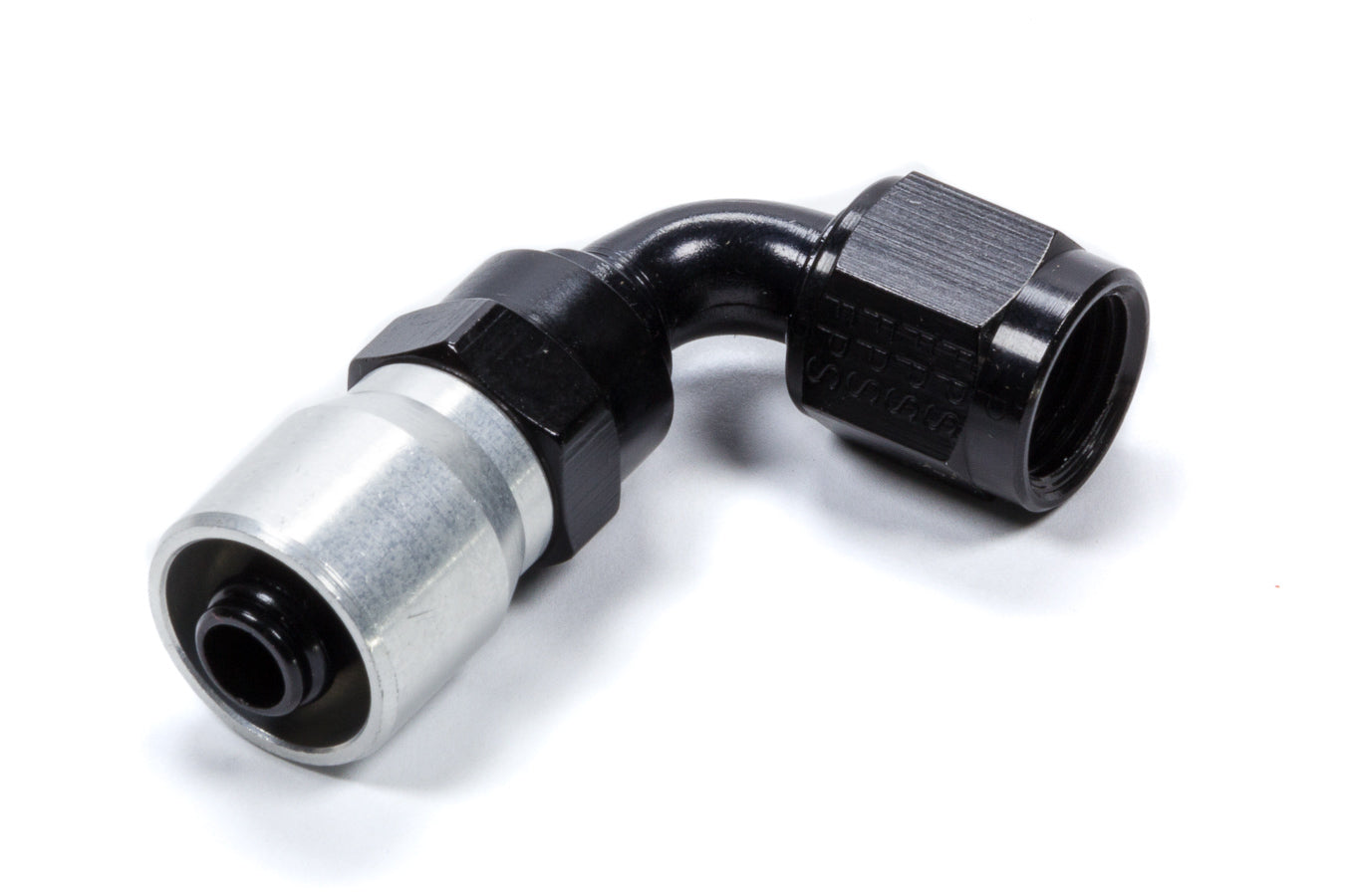 #6 90-Degree Crimp Hose Fitting Fashion