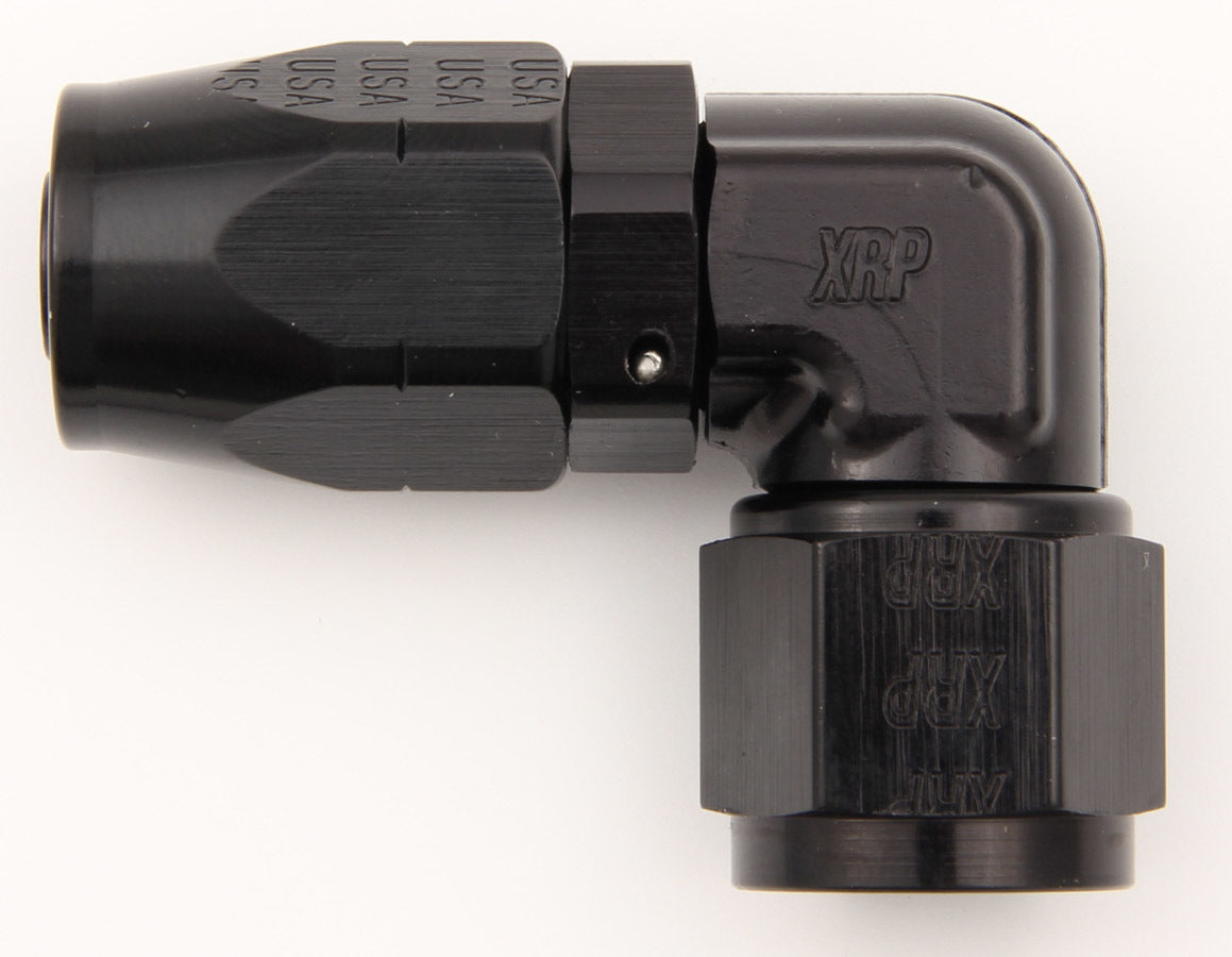 #8 90 Deg Dbl Swivel Forged Hose End Black Fashion