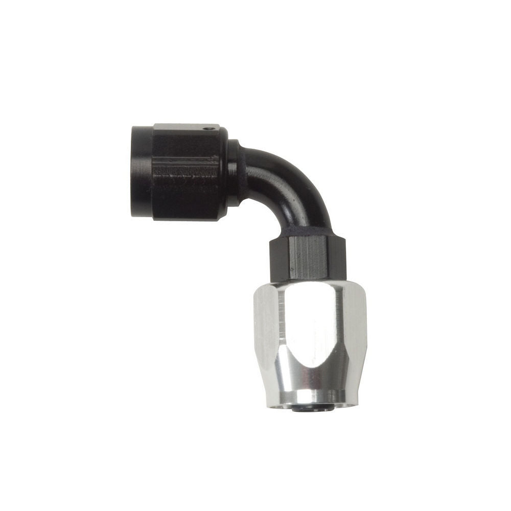 #6 90 Deg Hose End Black/Silver Online