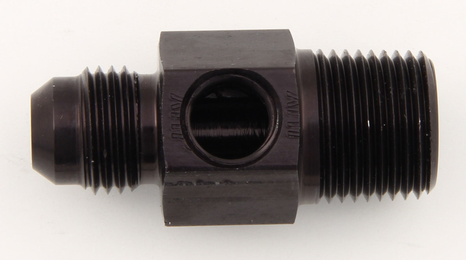 #6 to 3/8 NPT Fuel Press Adapter w/ 1/8 NPT Port Sale