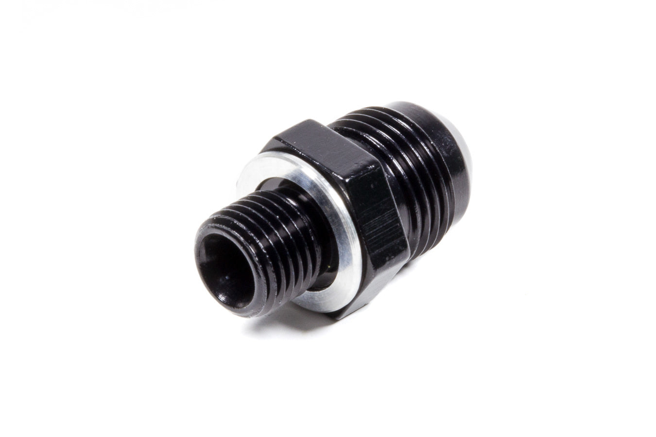 #8 x 1/4nps Transmission Fitting Black Hot on Sale
