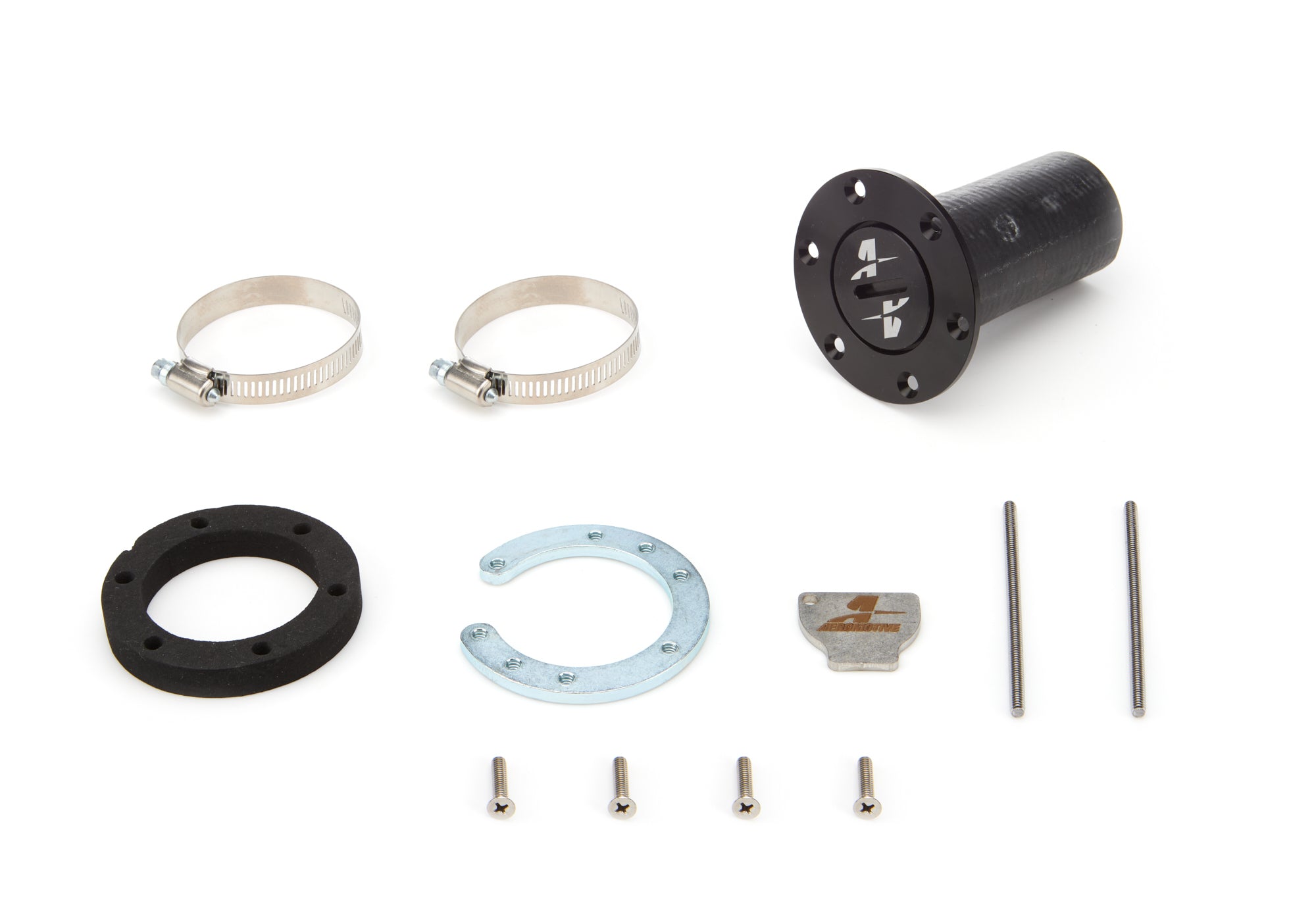 1.5 in Screw-On Fuel Cap Black Hot on Sale