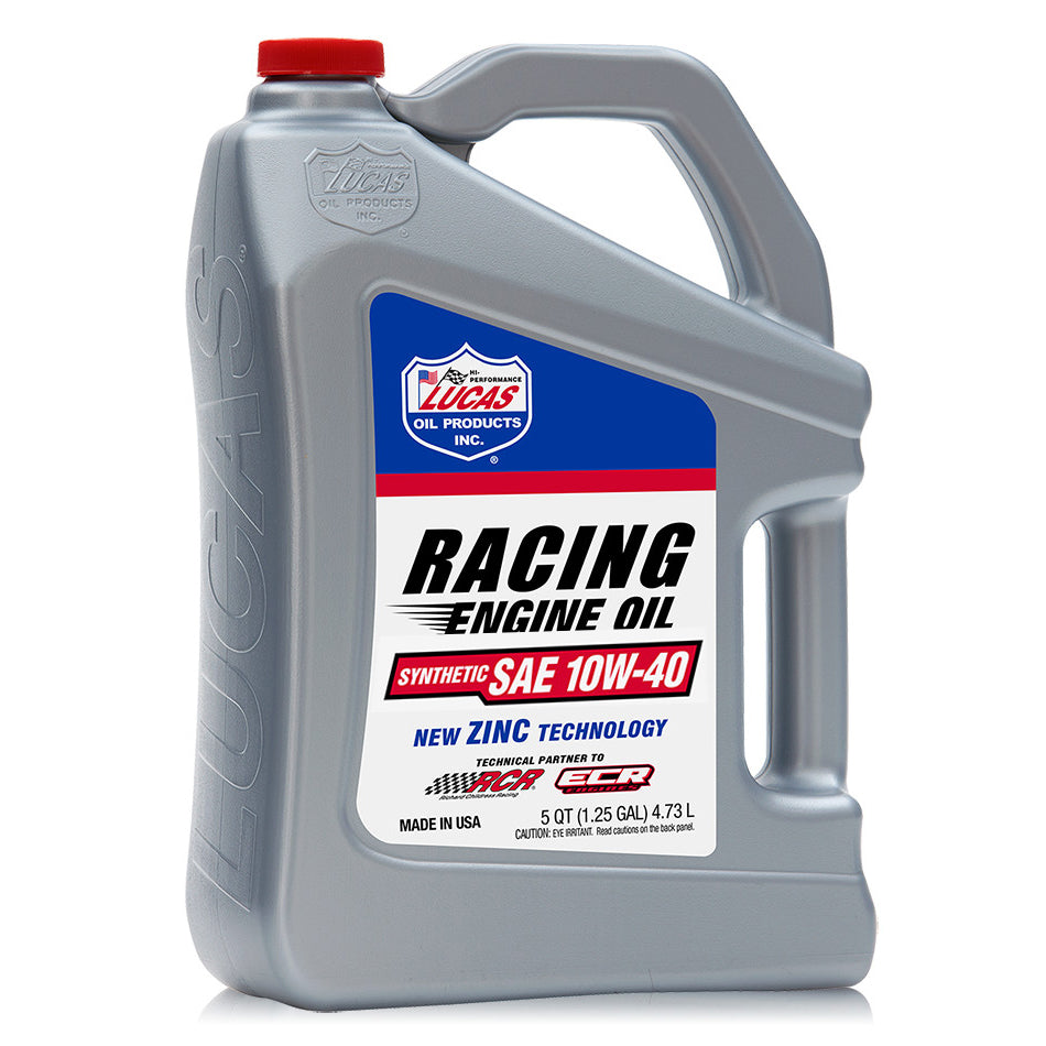 10w40 Synthetic Racing Oil 5 Quart Bottle Sale