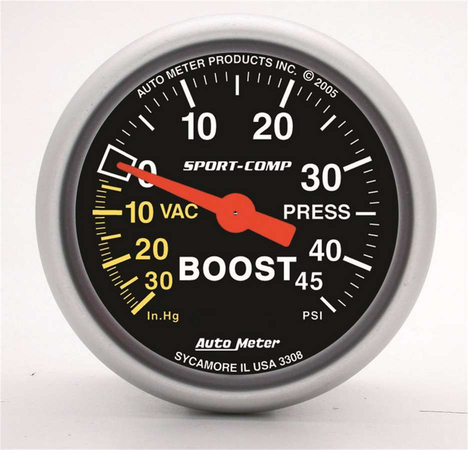 2-1/16in S/C Boost/Vac Gauge on Sale