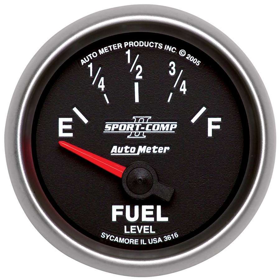 2-1/16in S/C II Fuel Level Gauge 240-33ohms Online Sale