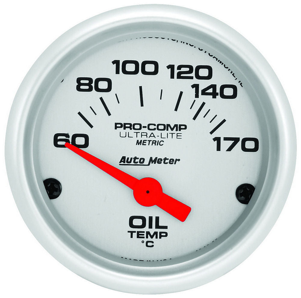 2-1/16 U/L Oil Temp Gauge – 60-170C Supply