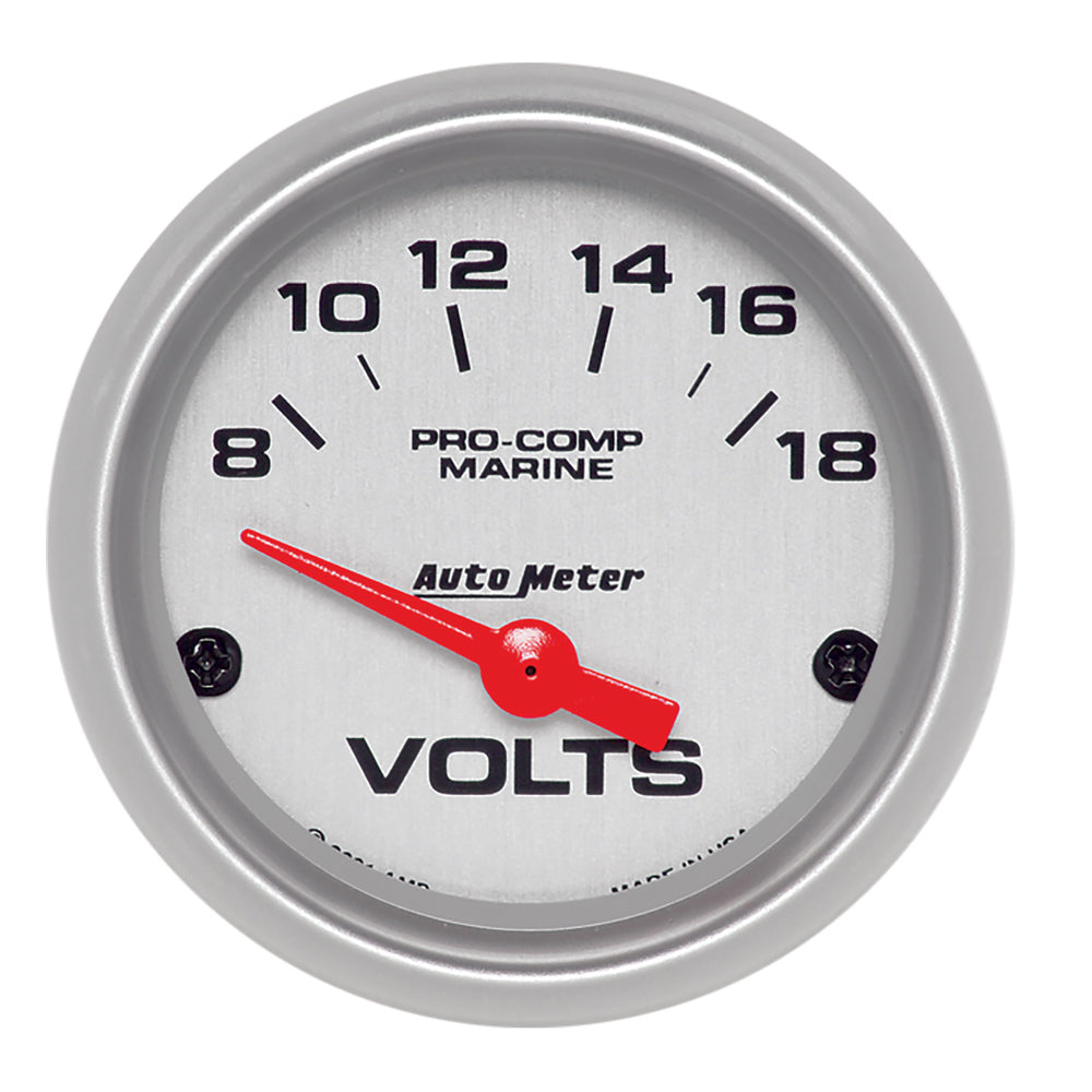 2-1/16 Ultra Lite Marine Voltmeter 8-18 Volts Sale