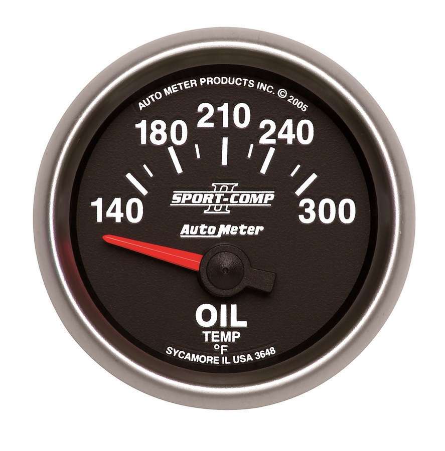 2-1/16in S/C II Oil Temp. Gauge 140-300 on Sale