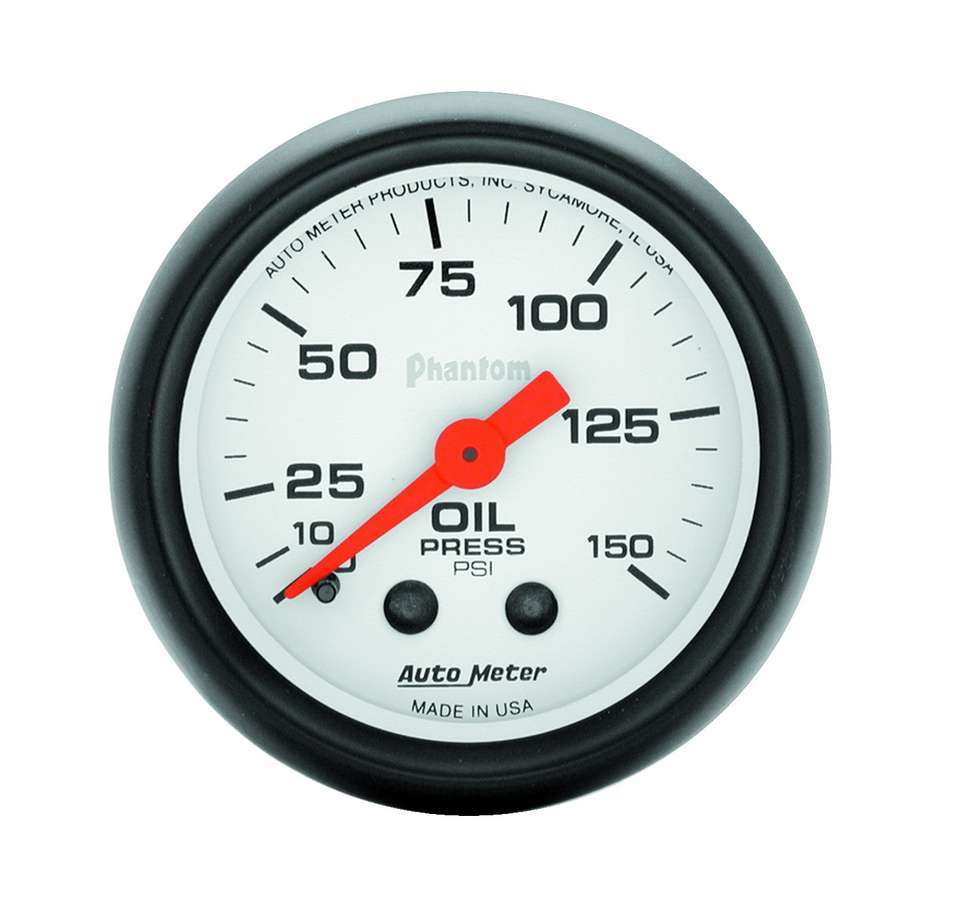 2-1/16in Phantom Oil Press. Gauge 0-150psi Online Hot Sale