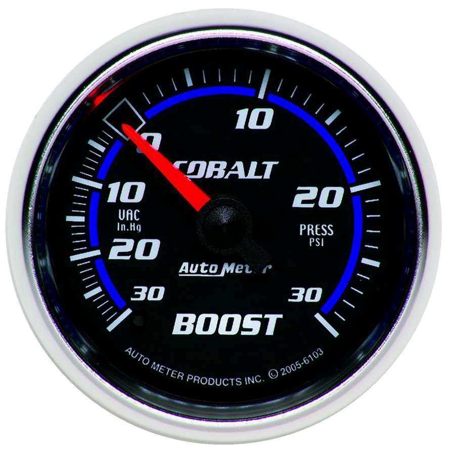 2-1/16in C/S Boost/Vac Gauge 30in Hg/30psi Discount