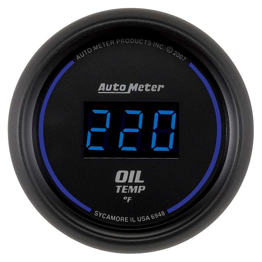 2-1/16in Cobalt Oil Temp Gauge  Digital 340F Online Hot Sale