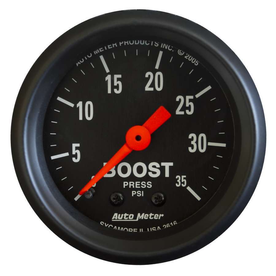 2-1/16in Z-Series Boost Gauge 0-35psi Fashion