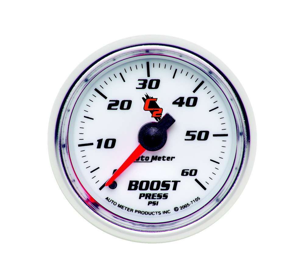 2-1/16in C2/S Boost Gauge 0-60psi Supply