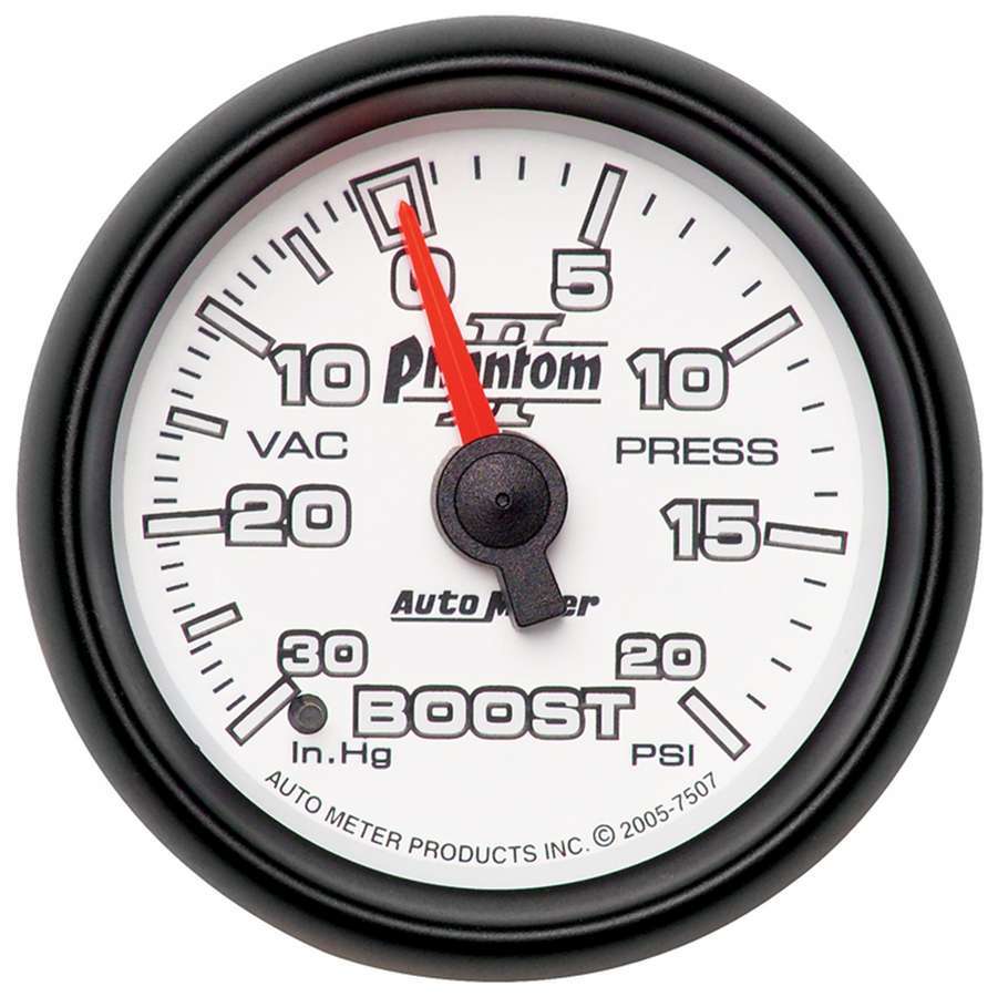 2-1/16in P/S II Boost/Vac Gauge 30/20 Online