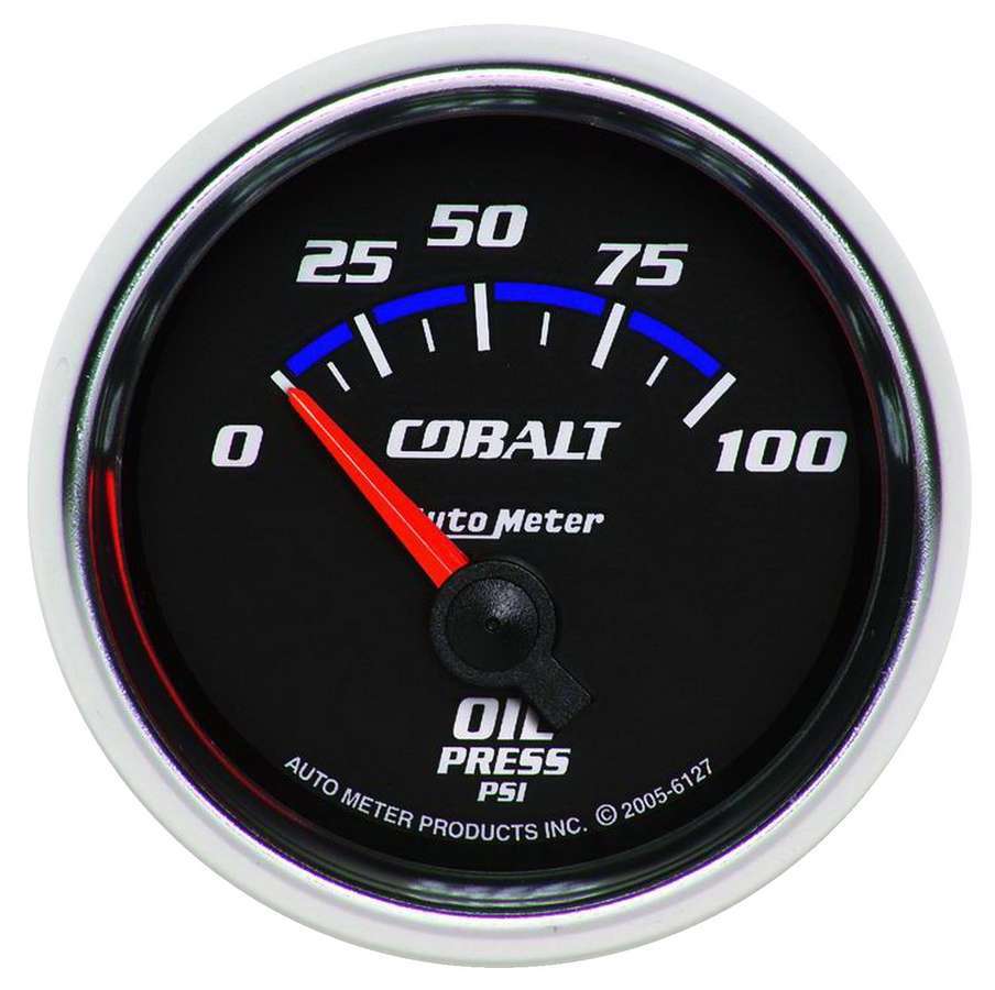 2-1/16in C/S Oil Pressure Gauge 0-100psi Hot on Sale
