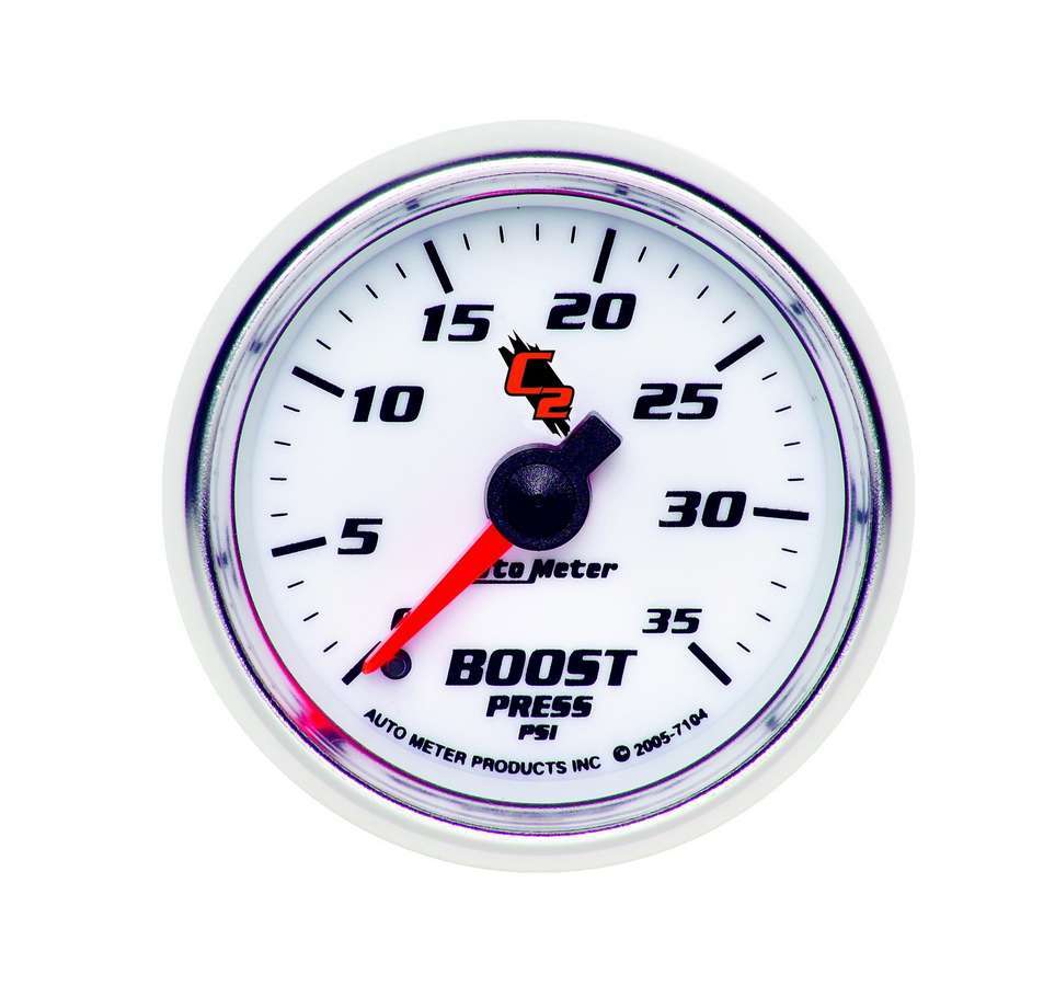 2-1/16in C2/S Boost Gauge 0-35 psi Hot on Sale