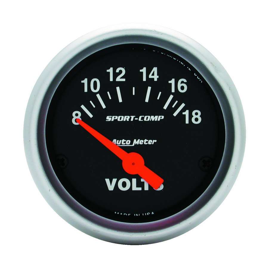 2in Mini Sport Comp VOLTMETER Fashion