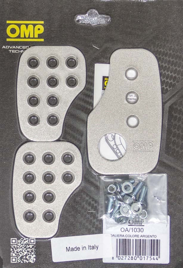 3 Pedal Set Smooth Aluminium Online Hot Sale