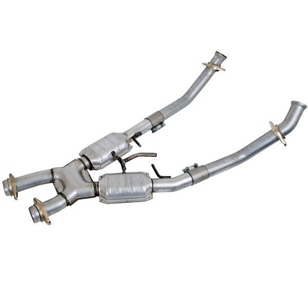 2.50 X-Pipe w/Converters – 86-93 Mustang 5.0L Online now