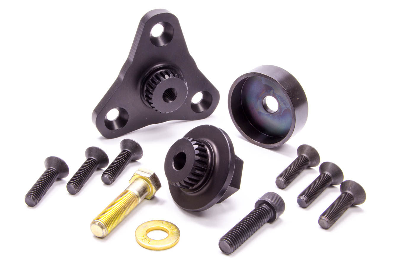 3 Bolt Spline Drive Assy BBC w/ATI/MSD Online Sale