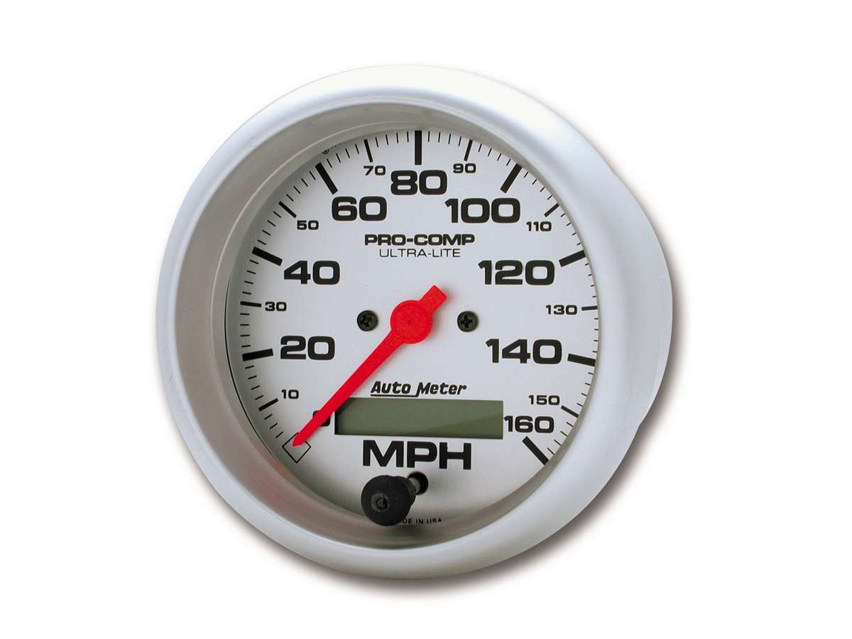 3-3/8in Ultra-Lite Elec. 160MPH Speedometer Online Hot Sale