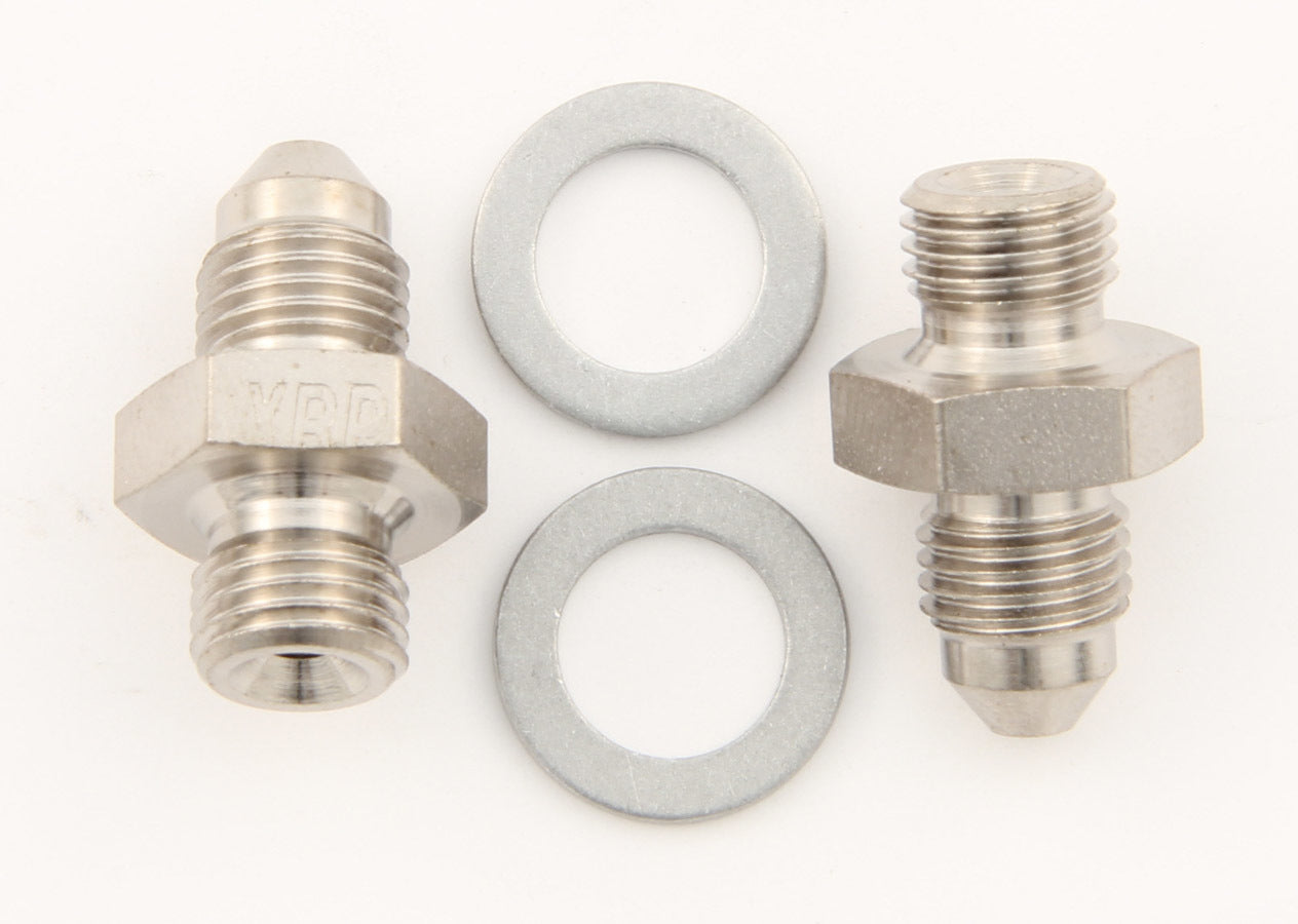 3/8-24 to #3 Stl Crush Washer Seal Adapter (Pr) Supply