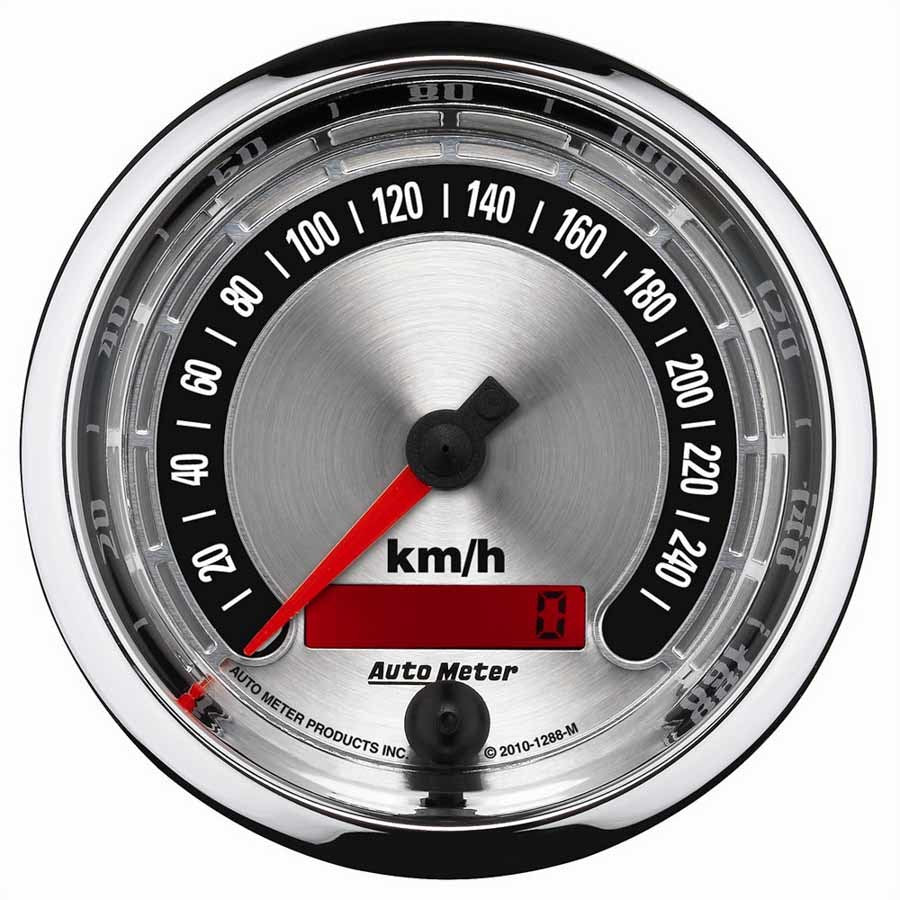 3-3/8 A/M Speedometer 260KPH Online