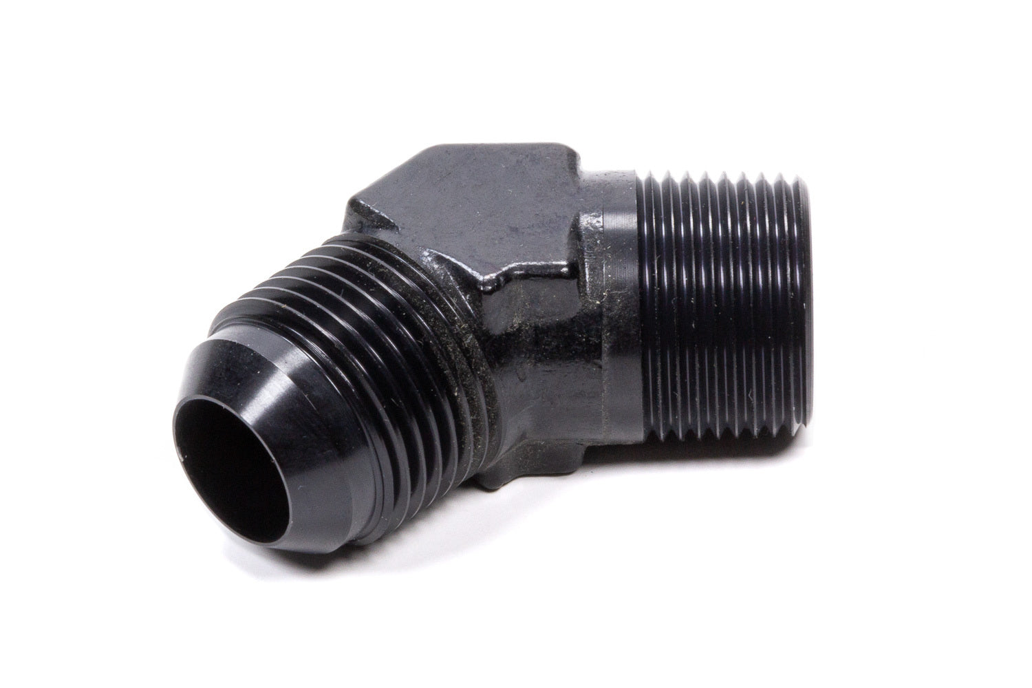 45 Deg Adapter Fitting #10 x 1/2 MPT Black Online now