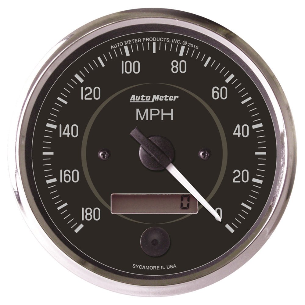 4in Dia Speedometer 180 MPH Elec Programable Supply