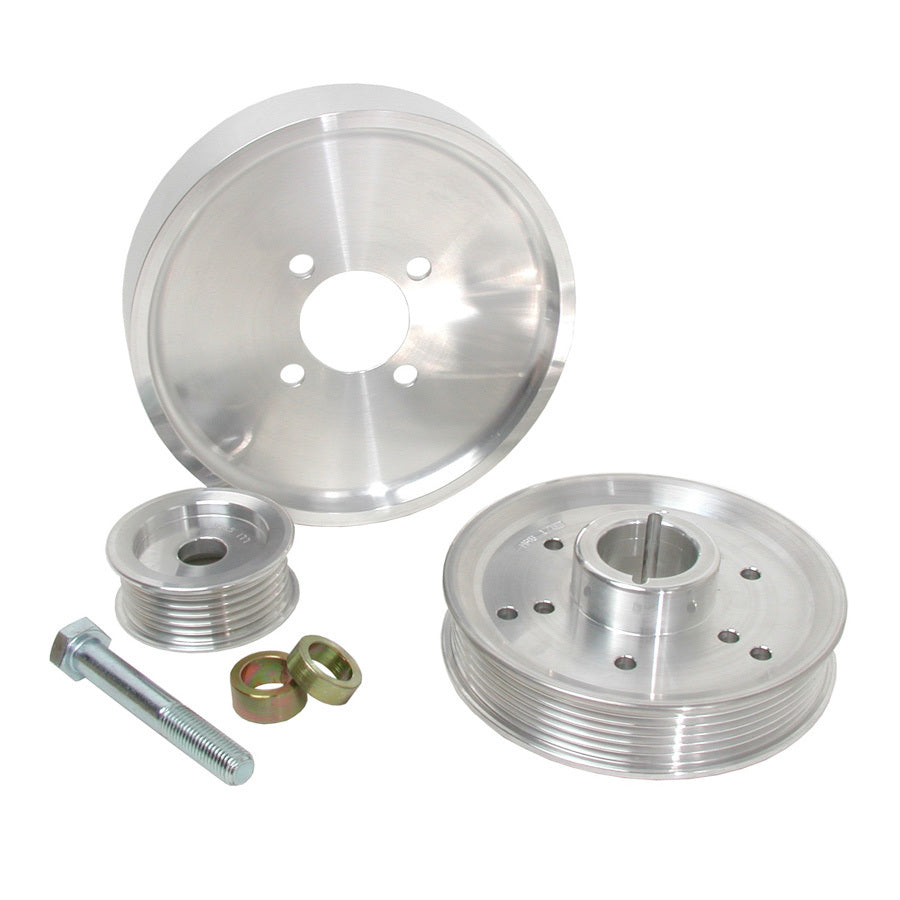 3pc. Aluminum Pulley Kit – 01-04 GT/Cobra 4.6L Hot on Sale