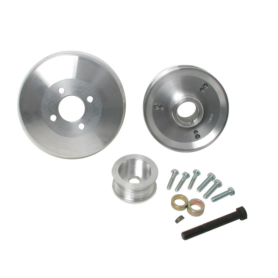 3pc. Aluminum Pulley Kit – 97-03 Ford 4.6/5.4L Online Hot Sale