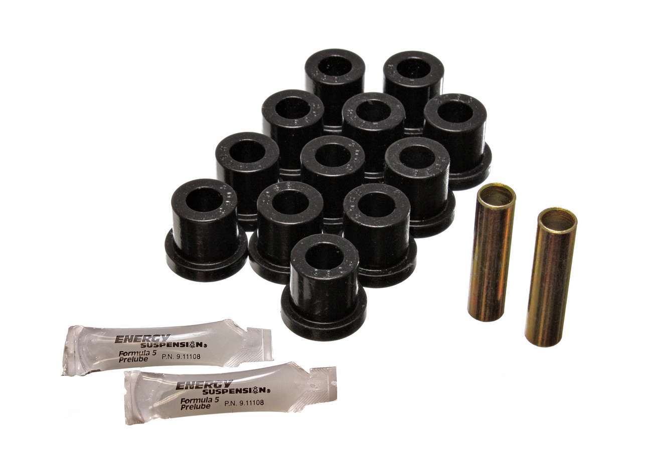 55 Chev. Rr Spring Bush Set Black Fashion