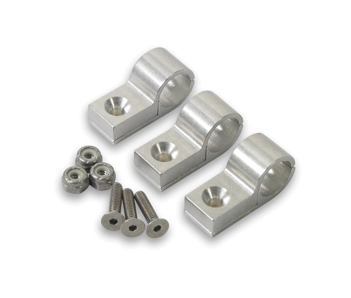 5/16in Polished Alum Line Clamps (6pk) Discount