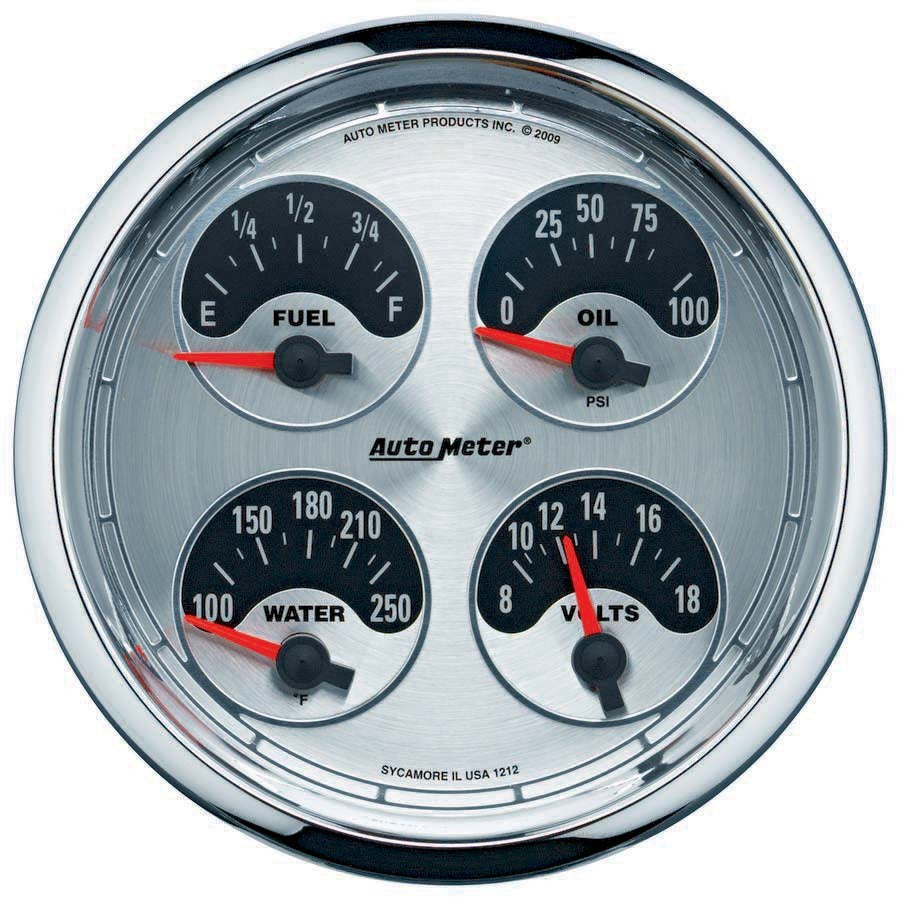 5in A/M Quad Gauge Online Sale