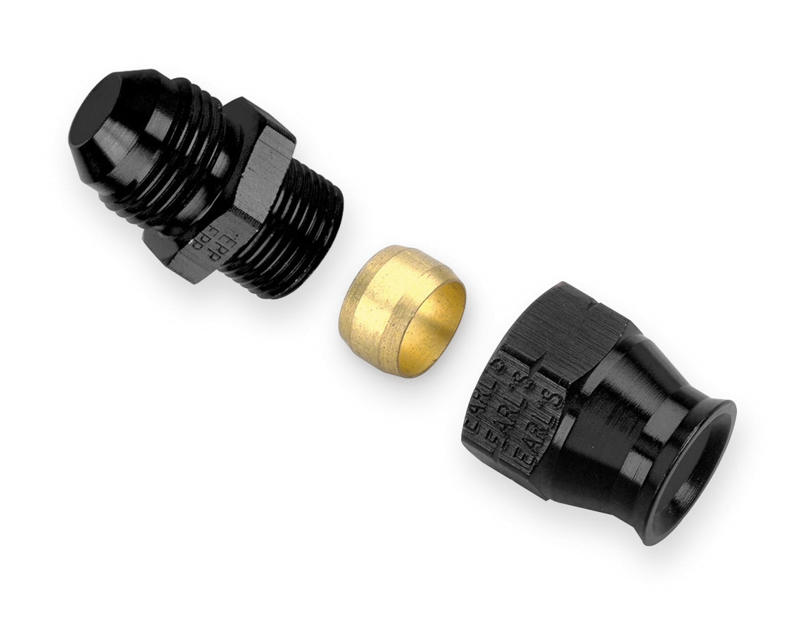 6an Male Alum to 5/16in Tubing Adapter Ano-Tuff Sale
