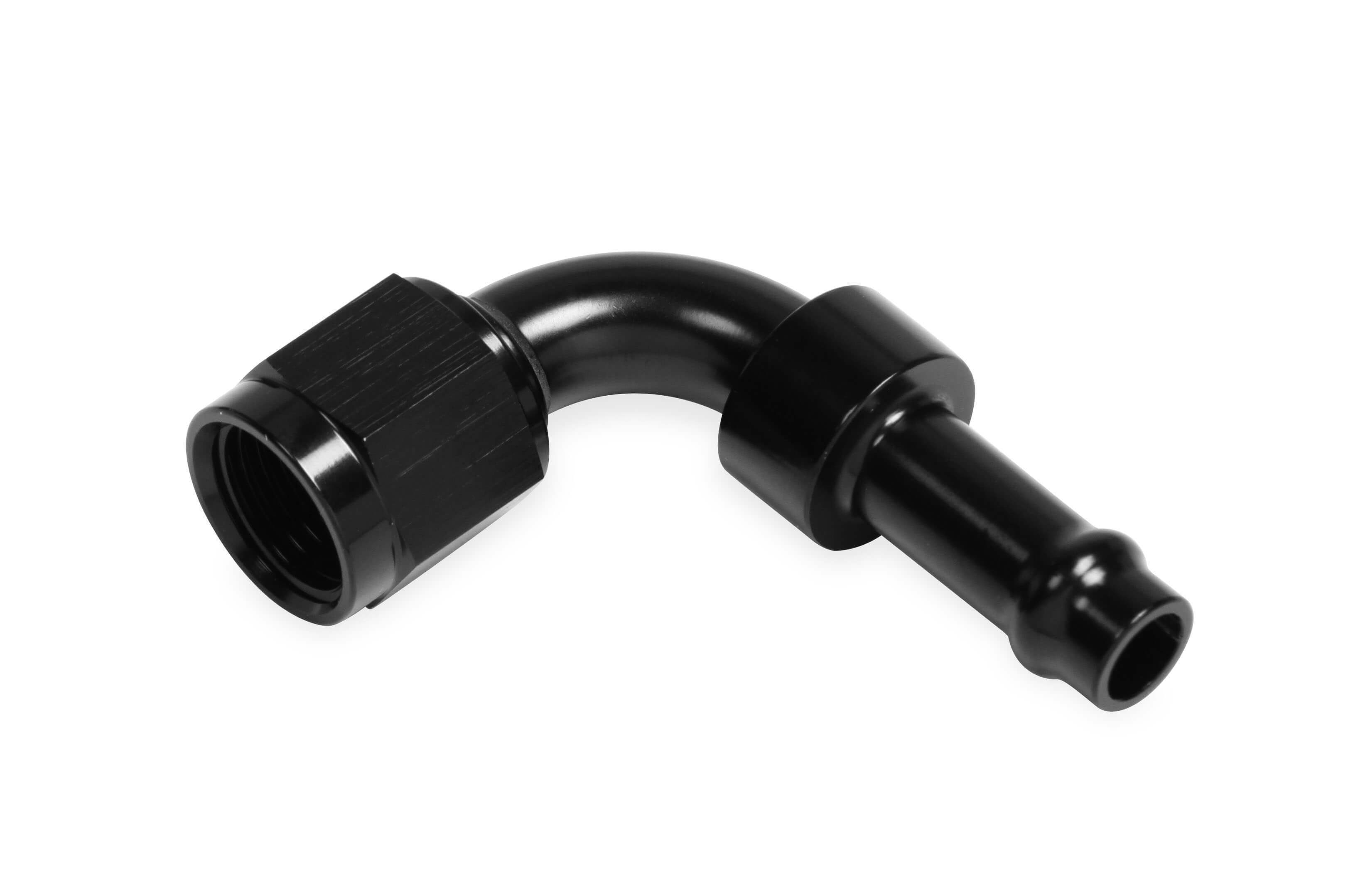 6an 90-Deg to 3/8 Vapor Guard Hose End Supply