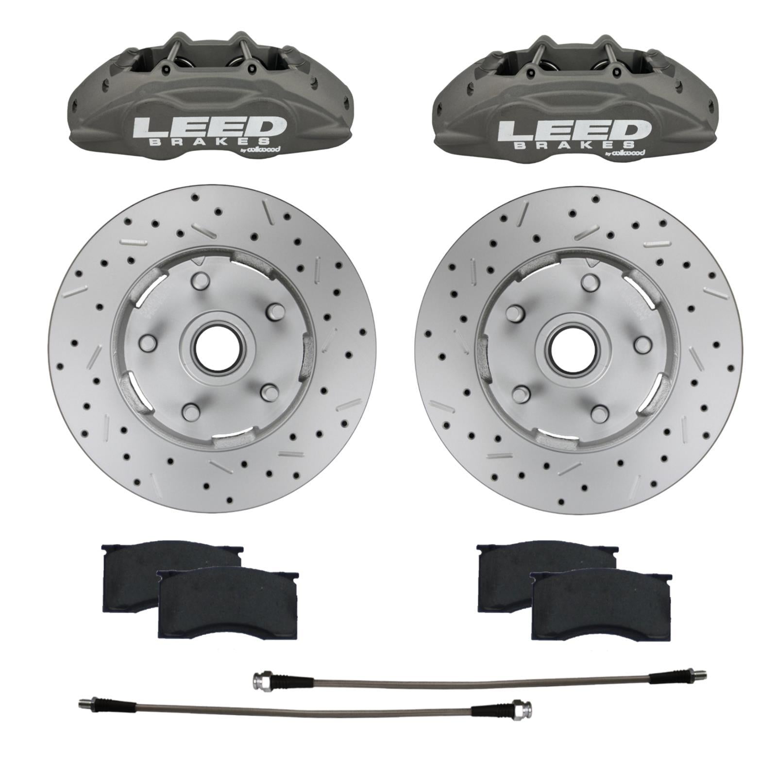 64 – 67 Mustang Brake Caliper/Pad/Rotor Kit on Sale
