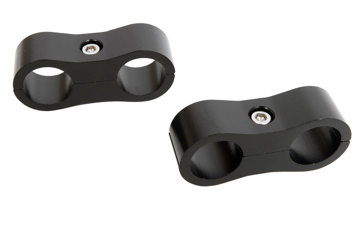 6an Hose Separator – 2pk Black Anodized Online