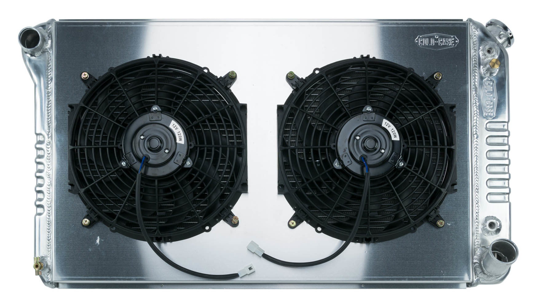 67-76 GM P/U Radiator w/Dual 14in Fan kit Supply