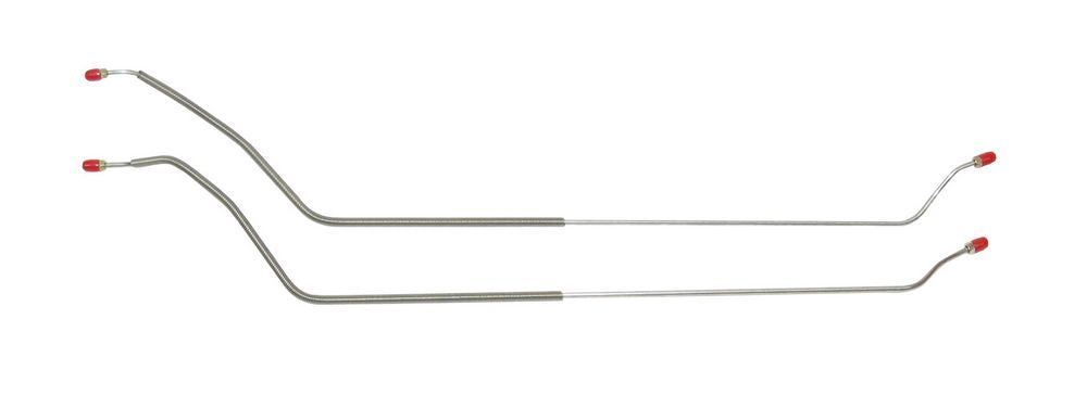 68-72 GM All Cars Rear Axle Brake Lines  2 Pcs Hot on Sale