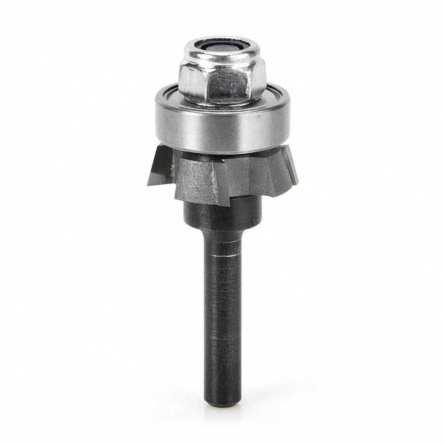 Amana 47404  4 Wing Flush Trim Single Bevel Cutter Router Bit Assembly Online