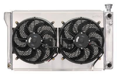 88-98 GM 1500 P/U LS Swap Radiator w/Fans Online Hot Sale