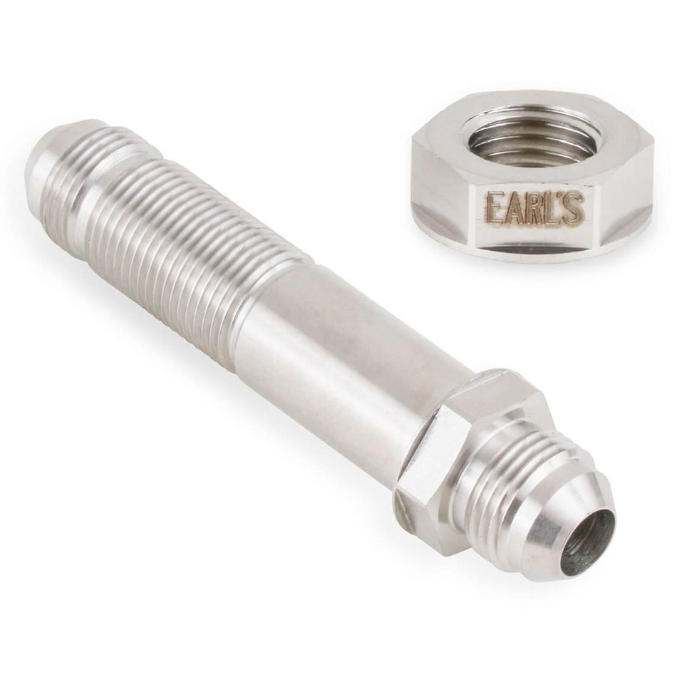 8AN Bulkhead Adapter SS Frame Pass Through on Sale